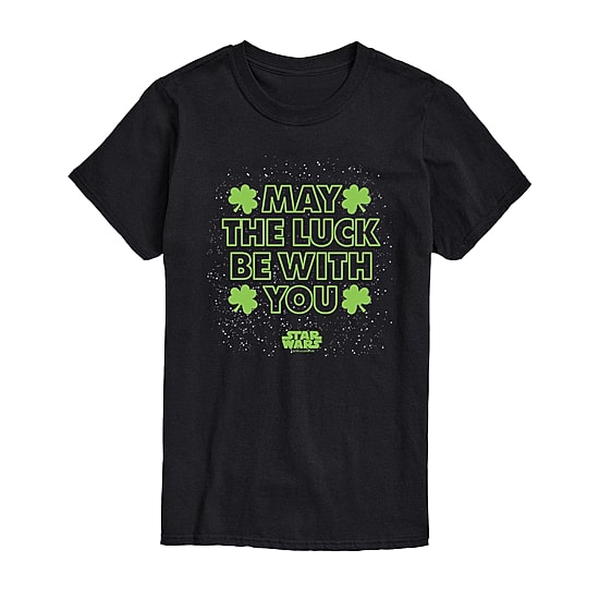 Mens Crew Neck Short Sleeve Regular Fit Star Wars Big and Tall Graphic T-Shirt