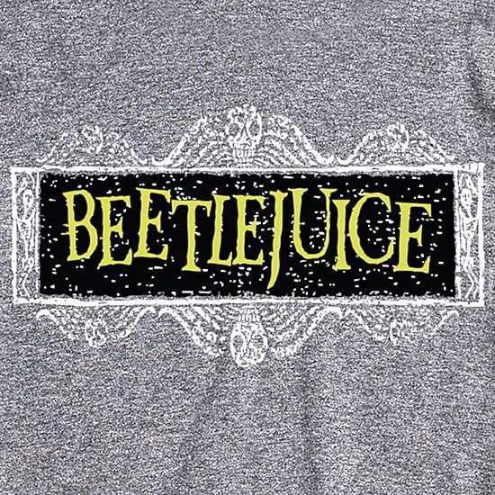 Mens Crew Neck Short Sleeve Regular Fit Beetlejuice Big and Tall Graphic T-Shirt