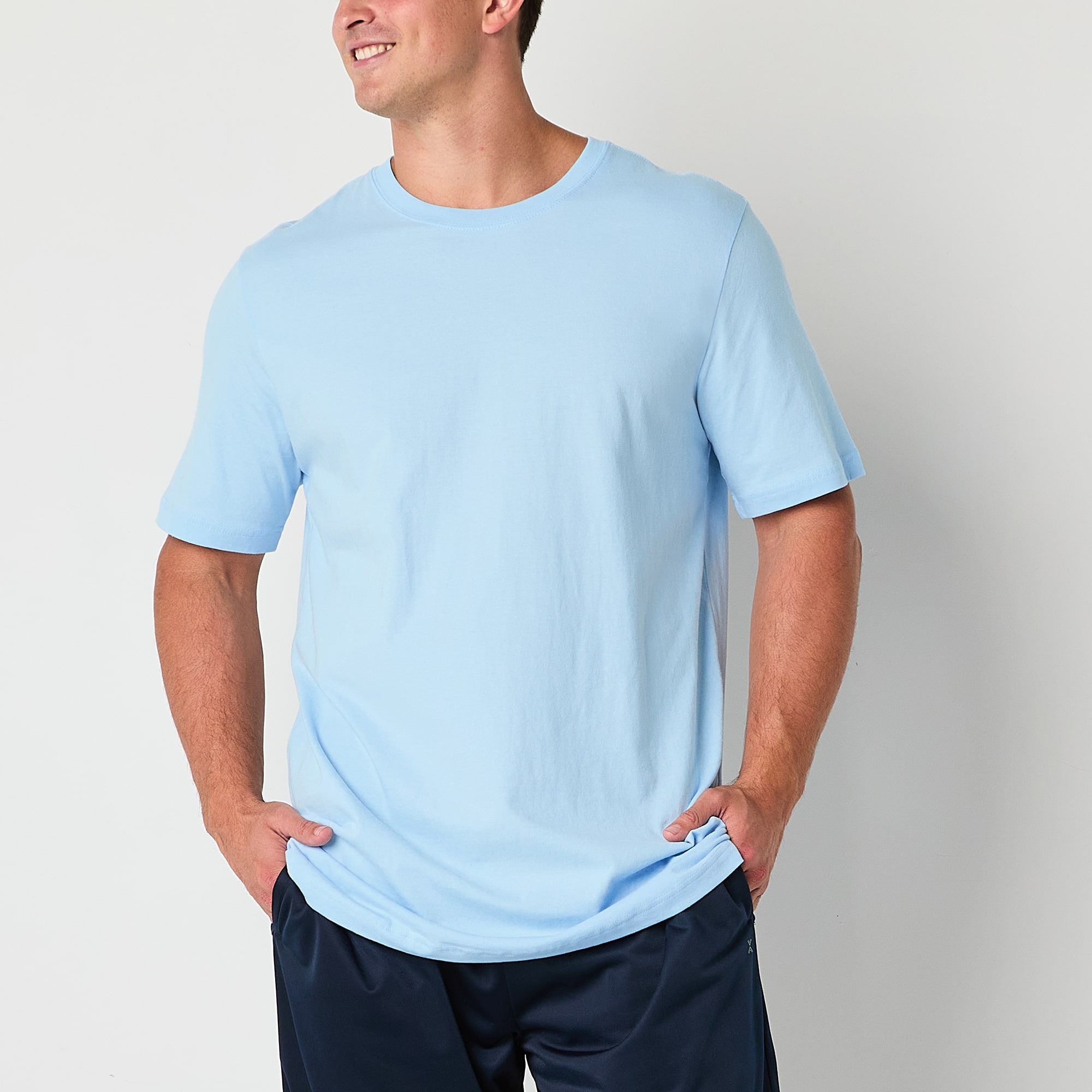 Xersion Xtreme Mens Crew Neck Short Sleeve Active Big and Tall T-Shirt