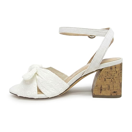 Pop Kavari Womens Square Open Toe Block Heel Pumps
