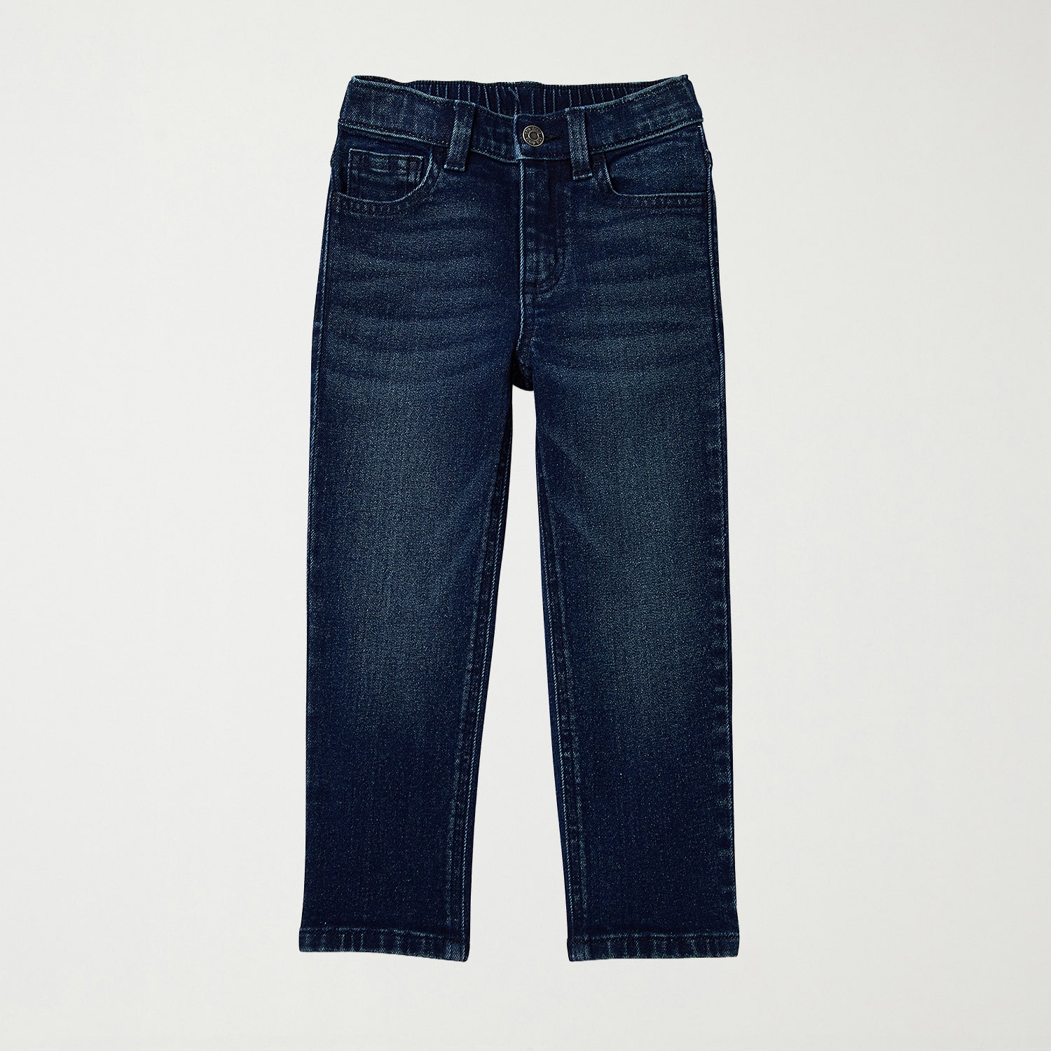 Okie Dokie Toddler & Little Boys Adjustable Waist Straight Leg Jean