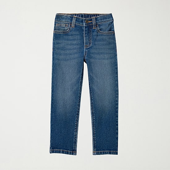 Okie Dokie Toddler & Little Boys Adjustable Waist Straight Leg Jean
