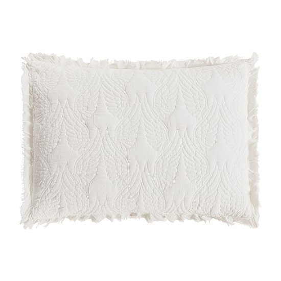 JUNK GYPSY She Talks To Angels Cotton Embroidered Quilt Set