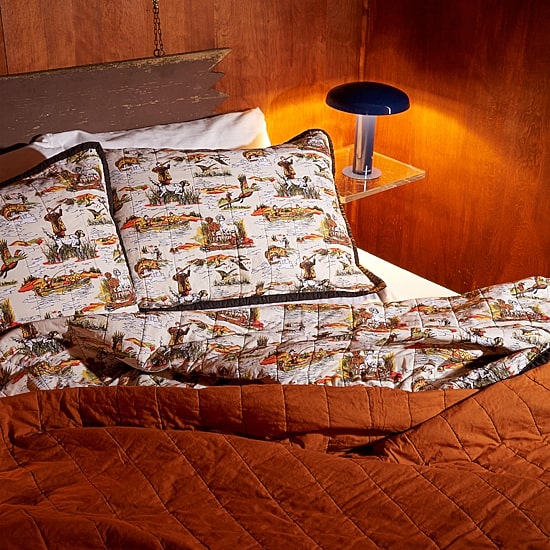 Makers Collective Camp Wandawega Sportsmens Reversible Quilt Set