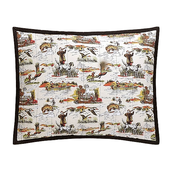 Makers Collective Camp Wandawega Sportsmens Reversible Quilt Set
