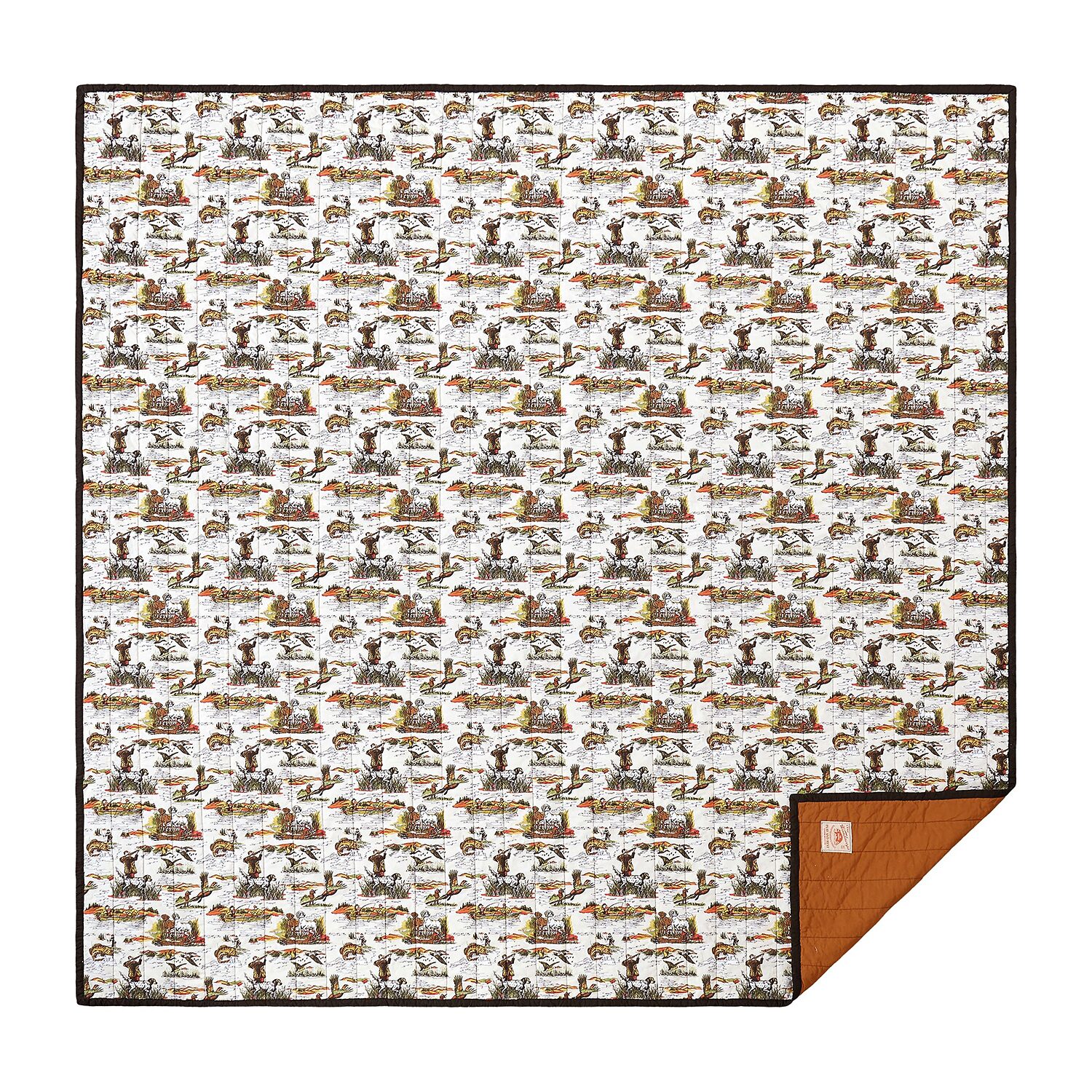 Makers Collective Camp Wandawega Sportsmens Reversible Quilt Set