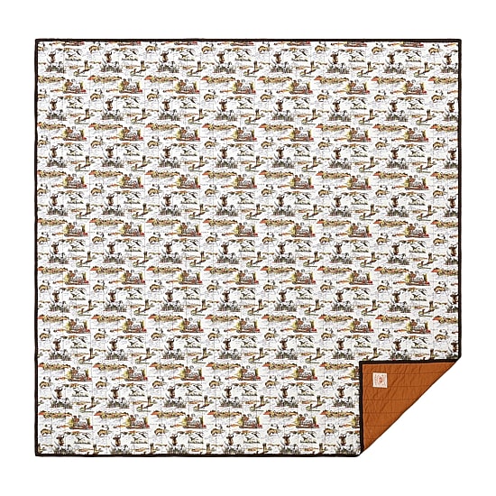 Makers Collective Camp Wandawega Sportsmens Reversible Quilt Set