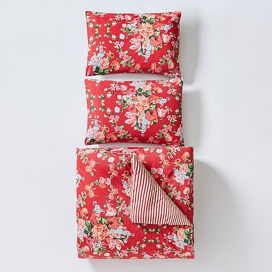 JUNK GYPSY Garden Society  Sateen Reversible Comforter Set