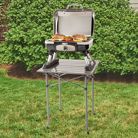 Cuisinart Outdoors Aluminum Folding Table Grill Set