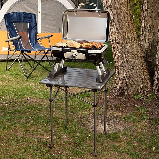 Cuisinart Outdoors Aluminum Folding Table Grill Set