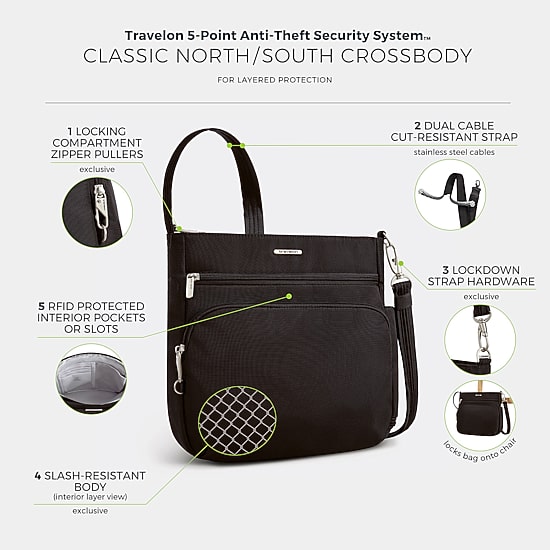 Travelon Anti-Theft Crossbody Bag