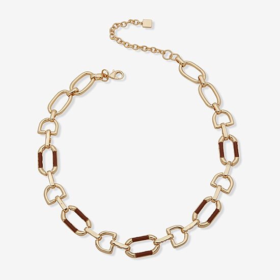 Worthington Womens 17 Inch Collar Necklace