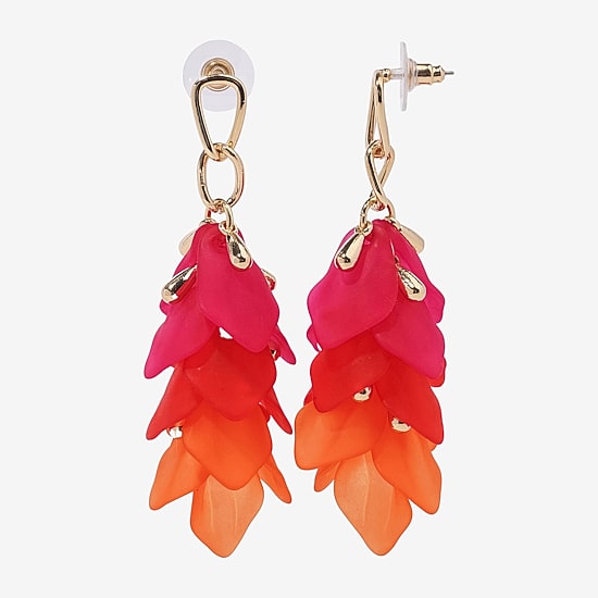 Bijoux Bar Womens Drop Earrings