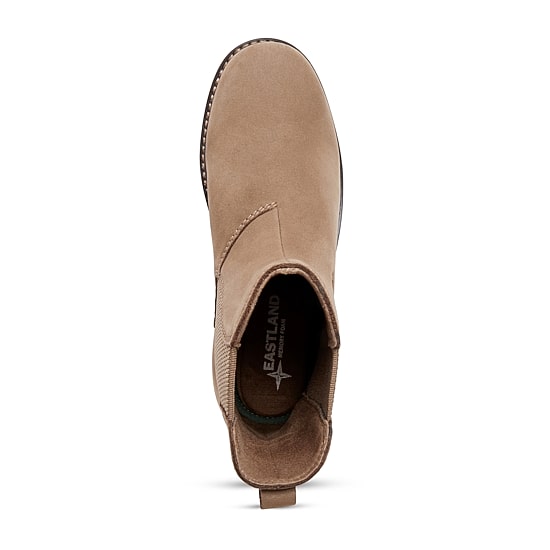 Eastland Womens Ida Block Heel Chelsea Boots