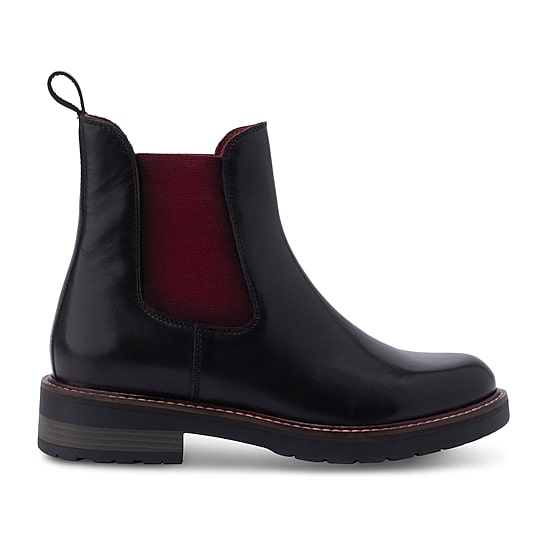Eastland Womens Willa Block Heel Chelsea Boots