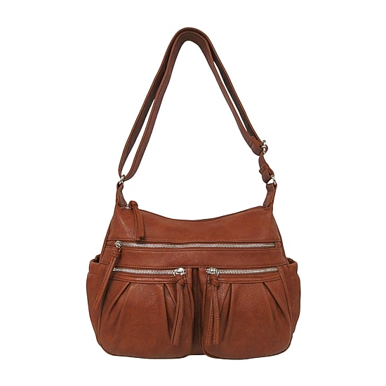 Bueno of California Solana Washed Large Crossbody Bag