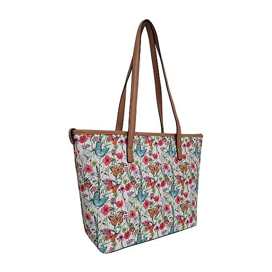 Bueno of California Print Pvc Tote Bag