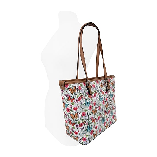 Bueno of California Print Pvc Tote Bag
