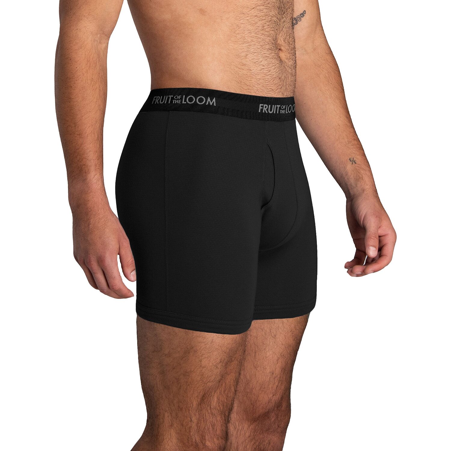 Fruit of the Loom Breathable Mens 3 Pack Boxer Briefs Pi3bp76c
