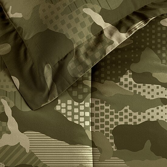 Dream Factory Geo Camo 5-pc. Complete Bedding Set with Sheets