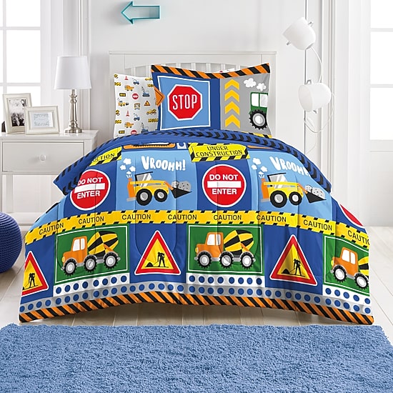 Dream Factory Under Construction 5-pc. Complete Bedding Set with Sheets