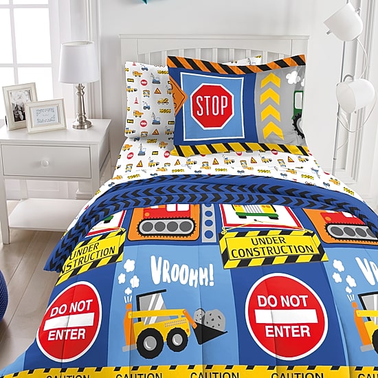 Dream Factory Under Construction 5-pc. Complete Bedding Set with Sheets