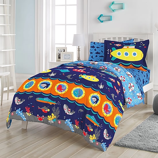 Dream Factory Submarine 5-pc. Complete Bedding Set with Sheets