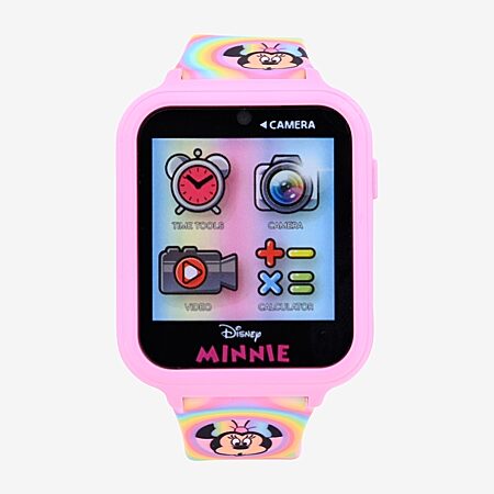 Disney Minnie Mouse Girls Digital Multicolor Strap Watch Mnh4096jc