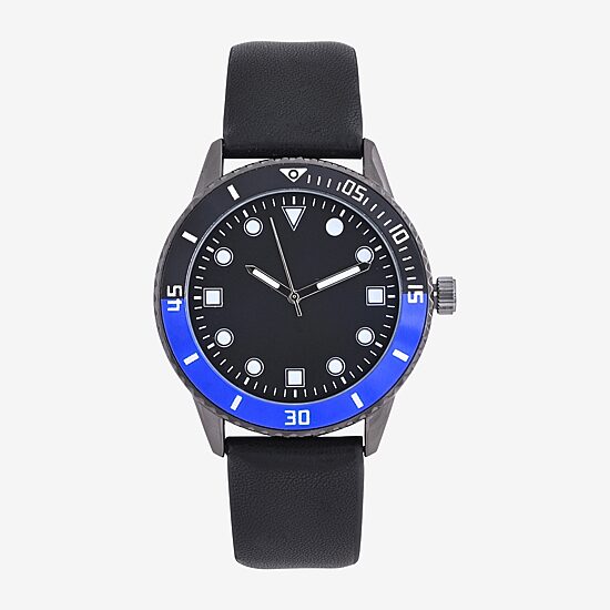 Mens Black 3-pc. Watch Boxed Set Mac7113jc