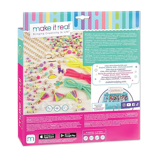 Make It Real Neo-Brite Chains & Charms Jewelry Kit Jewelry Kit