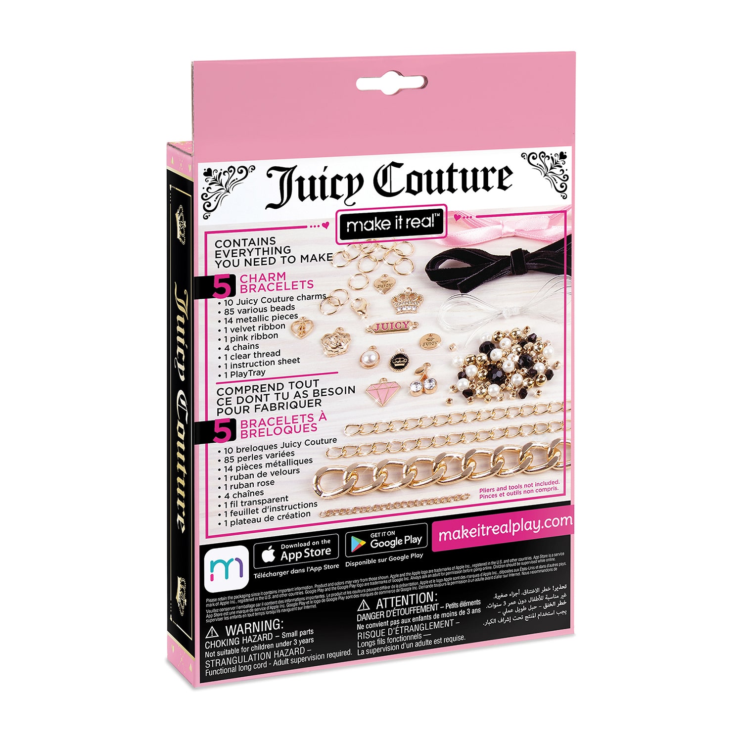 Juicy Couture Mini Chains & Charms DIY Jewelry Kit