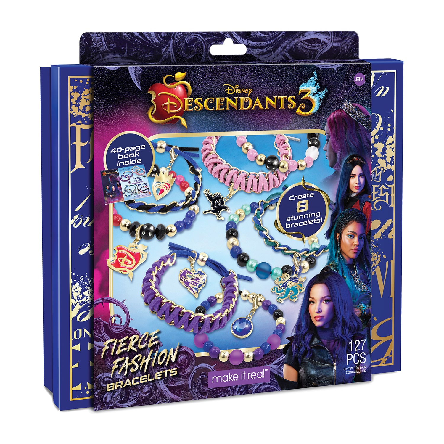 Disney Collection Descendants 3: Fierce Fashion Bracelets Kit 4-pc. Jewelry Kit