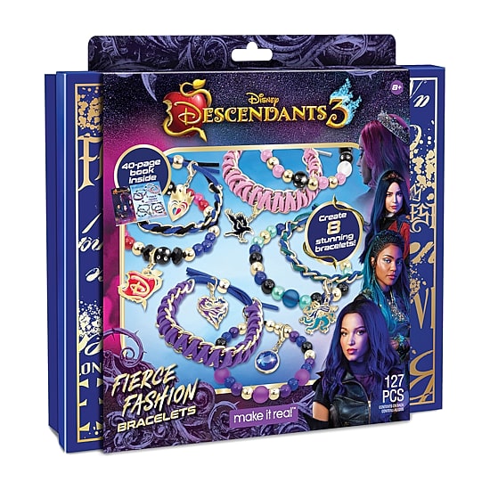 Disney Collection Descendants 3: Fierce Fashion Bracelets Kit 4-pc. Jewelry Kit