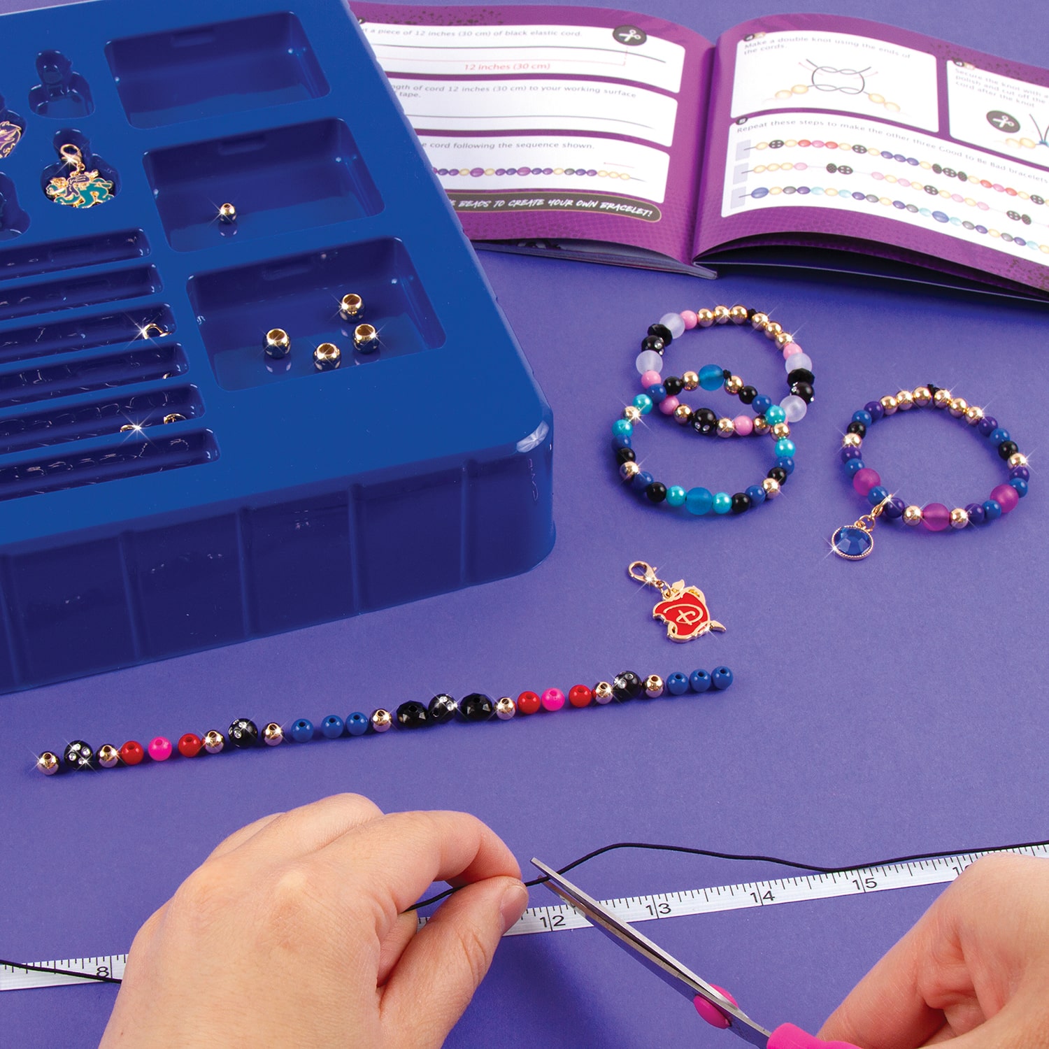 Disney Collection Descendants 3: Fierce Fashion Bracelets Kit 4-pc. Jewelry Kit