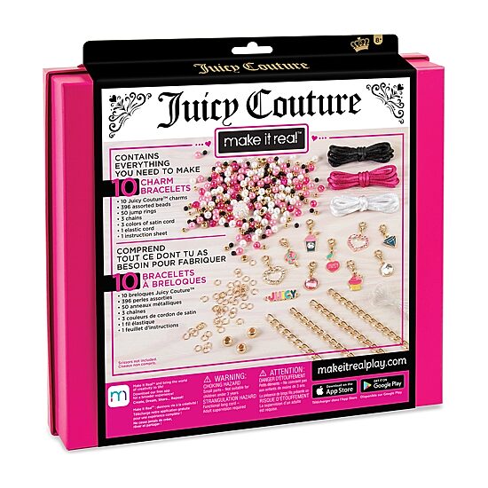 Juicy Couture Pink & Precious Bracelets Kit Jewelry Kit