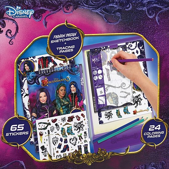 Disney Collection Descendants 3: Fashion Design Tracing Light Table