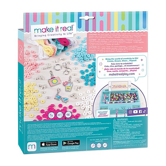 Make It Real Summer Vibes Heishi Bead Set Jewelry Kit