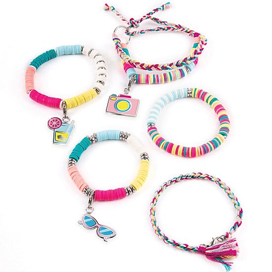 Make It Real Summer Vibes Heishi Bead Set Jewelry Kit