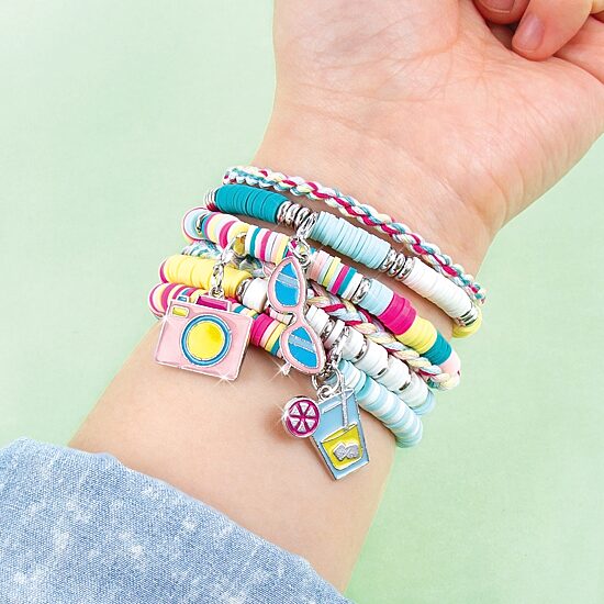Make It Real Summer Vibes Heishi Bead Set Jewelry Kit