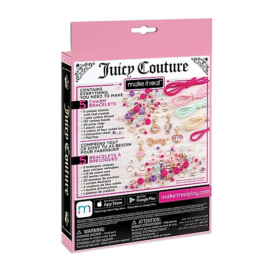 Juicy Couture Mini Crystal Sunshine Bracelets Kit Jewelry Kit