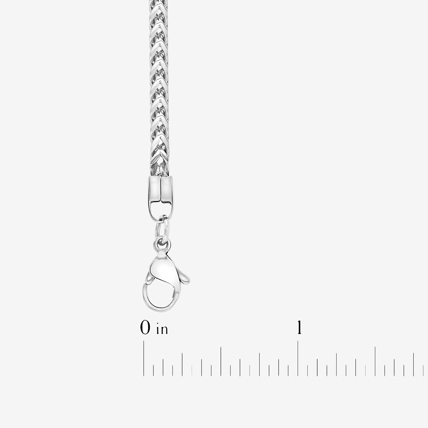 Mens Stainless Steel 24 Inch Link Chain Necklace
