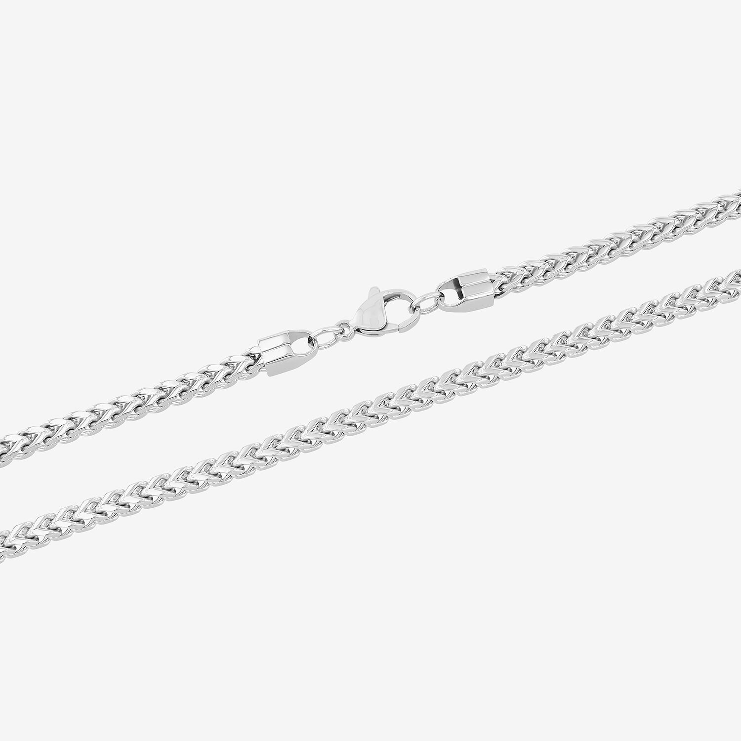Mens Stainless Steel 24 Inch Link Chain Necklace
