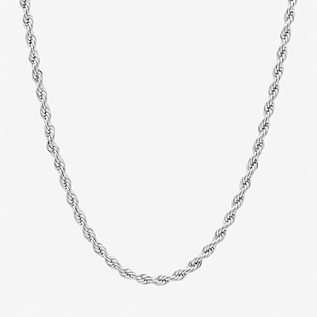 Shaquille O'Neal XLG™ Mens Stainless Steel 24 Inch Box Chain