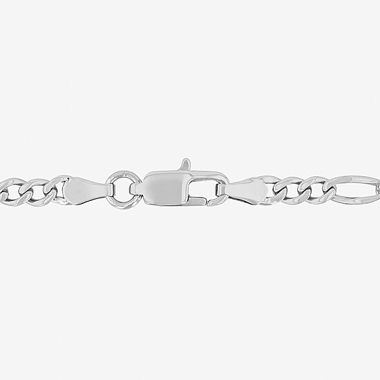 Men's Figaro Chain Necklace in Stainless Steel