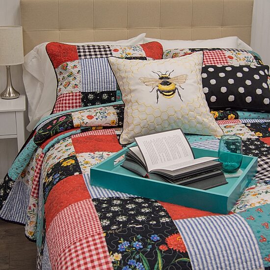 Donna Sharp Wild One Patch 2-pc. Multi-Pack Rectangular Square Throw Pillow