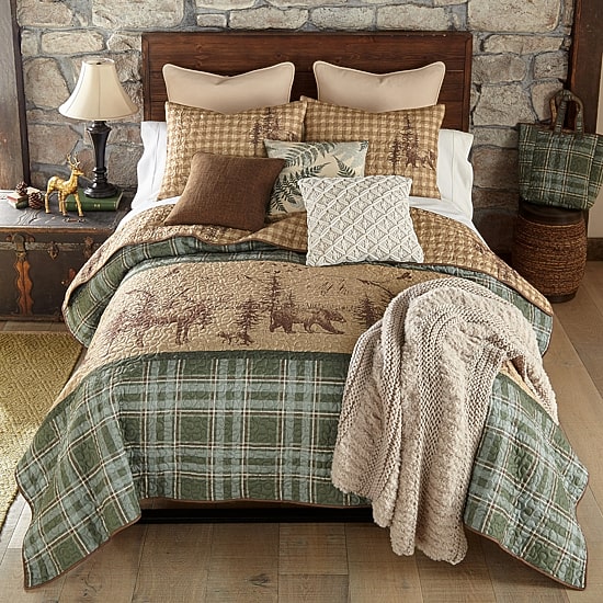Your Lifestyle By Donna Sharp Spruce Trail Quilt Set