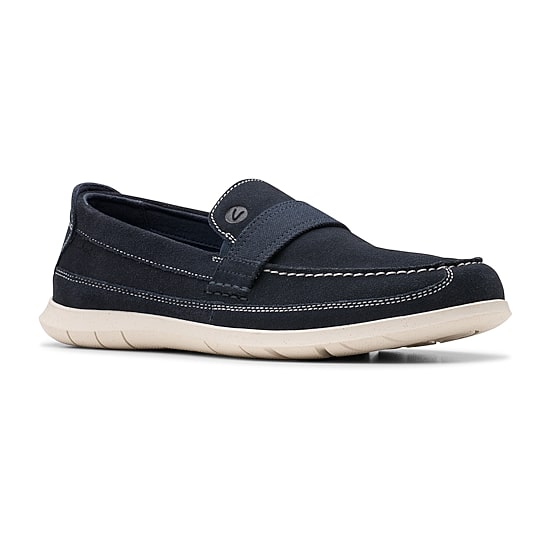 Clarks Flexway Mens Moc Closed Toe Oxford Shoes