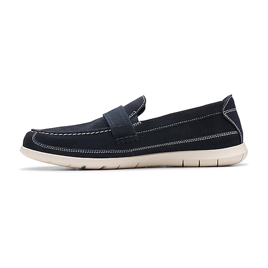 Clarks Flexway Mens Moc Closed Toe Oxford Shoes