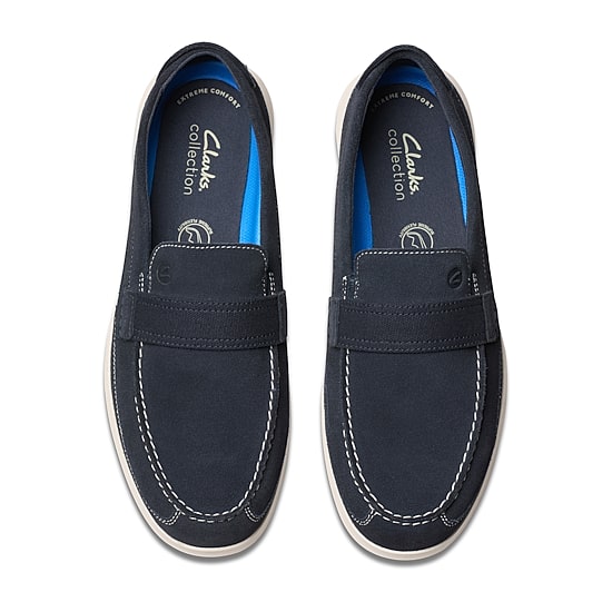Clarks Flexway Mens Moc Closed Toe Oxford Shoes