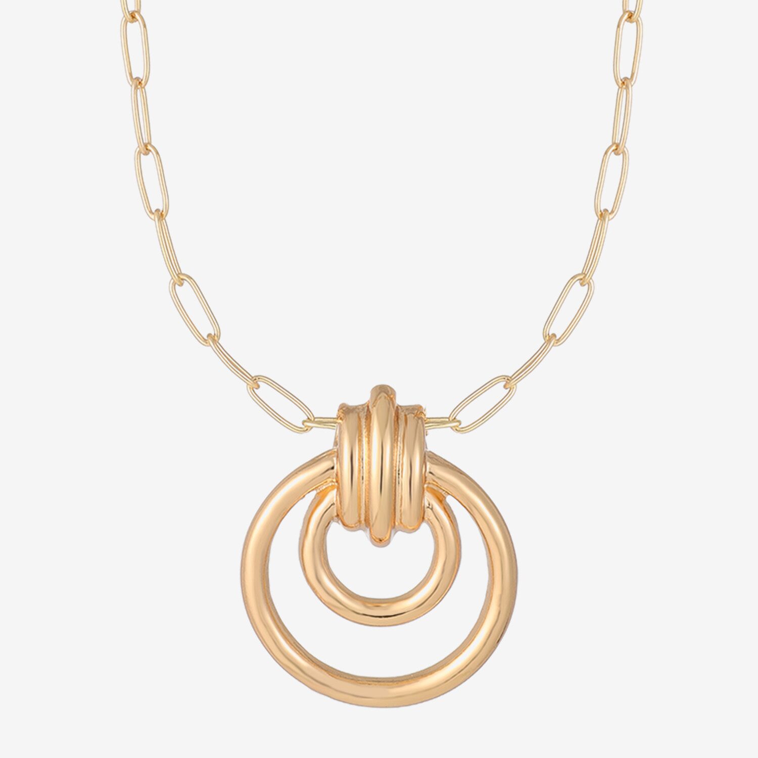 Liz Claiborne Orbital Pendant Necklace & Drop Earring Womens Hypoallergenic 2-pc. Jewelry Set
